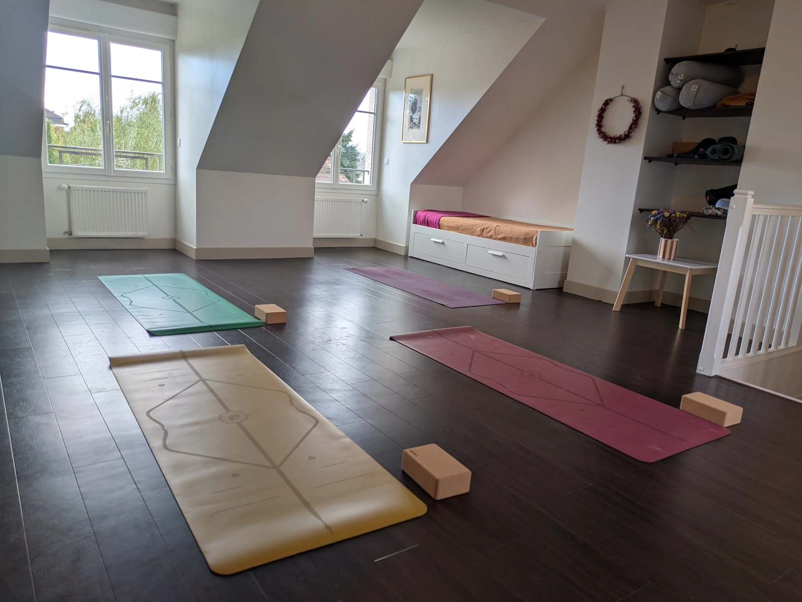 Ambiance du studio Shala Yoga